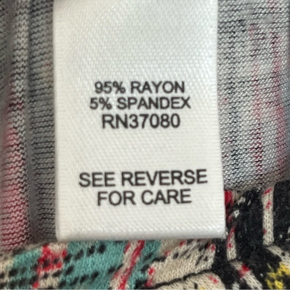 Women’s Cato Plus Size 18W Geometric Pattern Maxi Skirt Pull On Elastic Waist - Picture 6 of 10